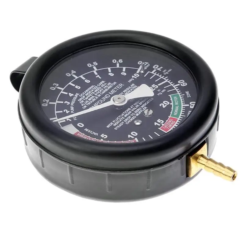 Multifunction Car Engine Vacuum Pressure Gauge Meter For Fuel System Vaccum Seal Leakage Tester | Инструменты