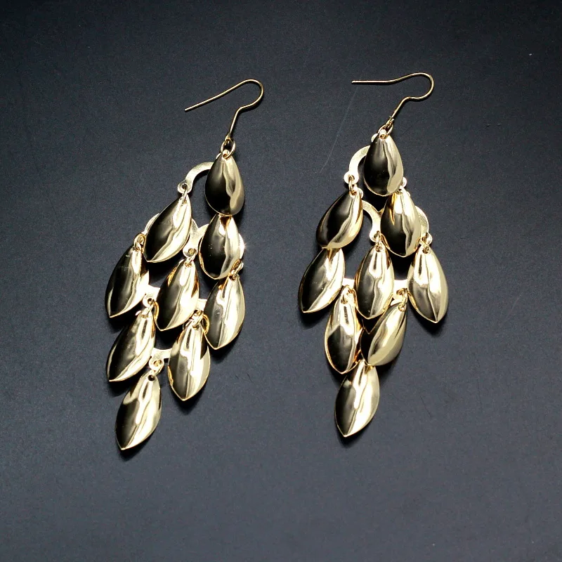 Hot New Fashion Simple Joker Multi-layer Irregular Exaggerated personality earrings EH015 | Украшения и аксессуары
