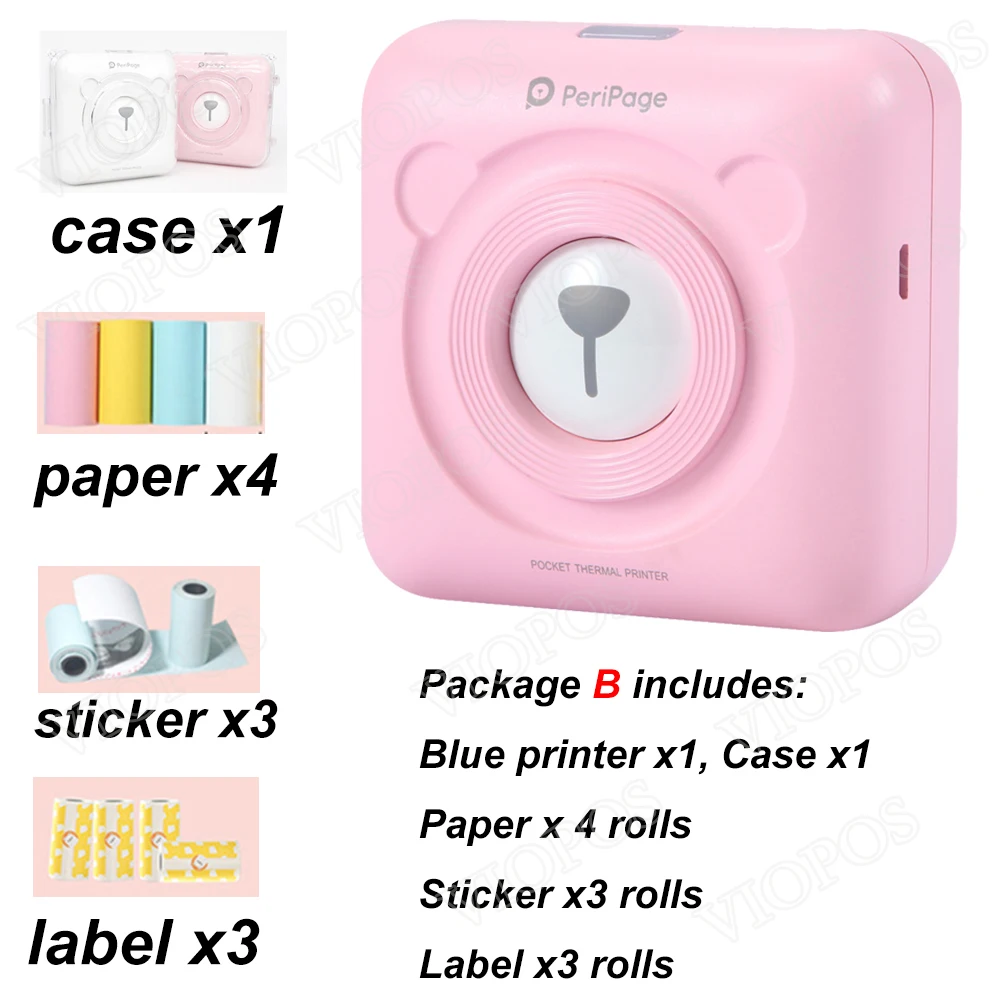 Карманный мини фотопринтер для Android и iOS|Принтеры| |