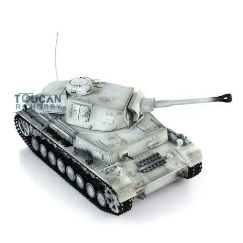 Heng Long 1/16 Snow 6 0 инфракрасный боевой панзер IV F2 RTR RC Tank 3859 металлические колеса