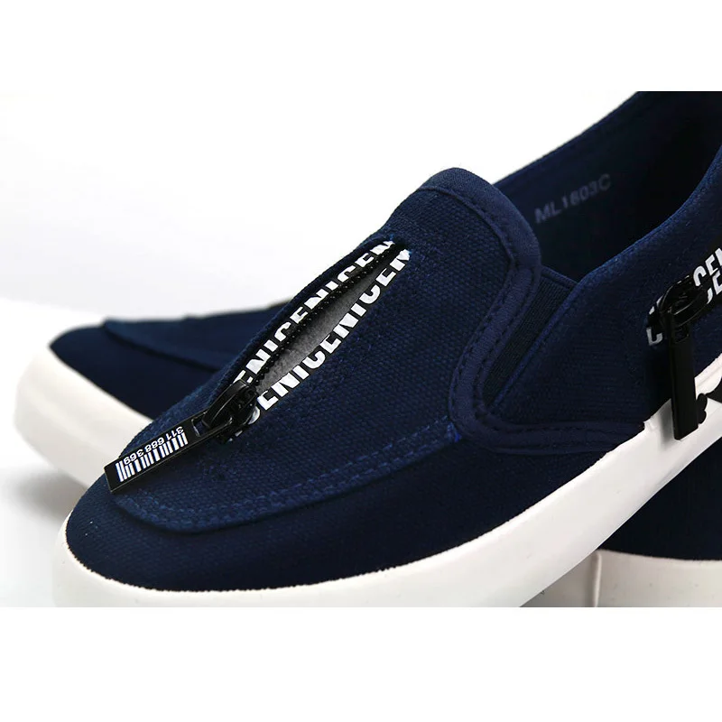 2019 Children Shoes Boys Breathable Canvas Sneakers Soft Slip on Kids Aged 4 8 Size 26 31 ML1803C|Кроссовки| |