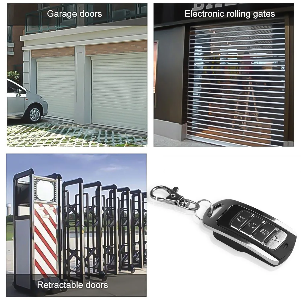 Universal Wireless 433Mhz Remote Control Copy Code 4 Keys Electric Cloning Gate Garage Door Auto | Электроника