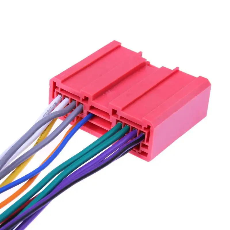 Автомобильный стерео CD плейер радио адаптер электропроводки разъем для Mazada