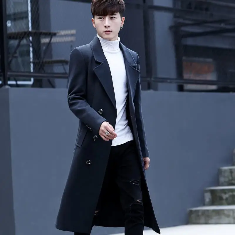 На весну и зиму Casaco Мода Invierno палто Kaban Abrigo Hombre Heren Jas Jaket Эркек Мон мужчин Slim Fit РК