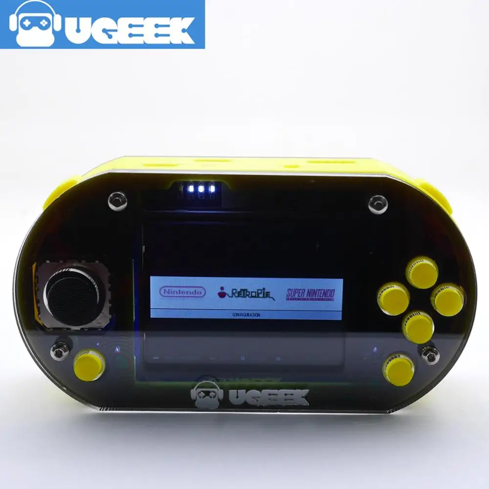 

UGEEK GameDucky Game player|Raspberry Pi Zero/w|Portable|Retropie|18650battery