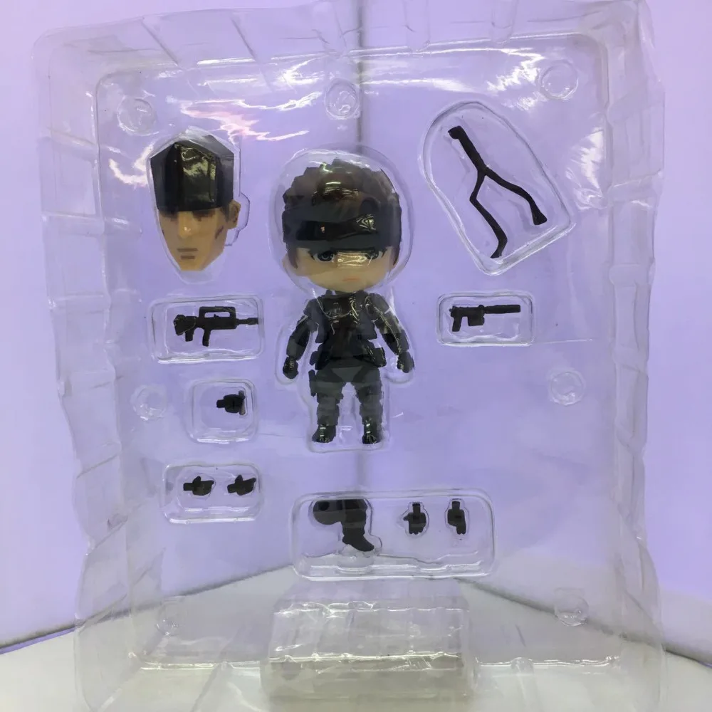 Nendoroid шестерни Solid Sons Of Liberty 447 Твердые Змея Мультфильм Аниме фигурку ПВХ собраны