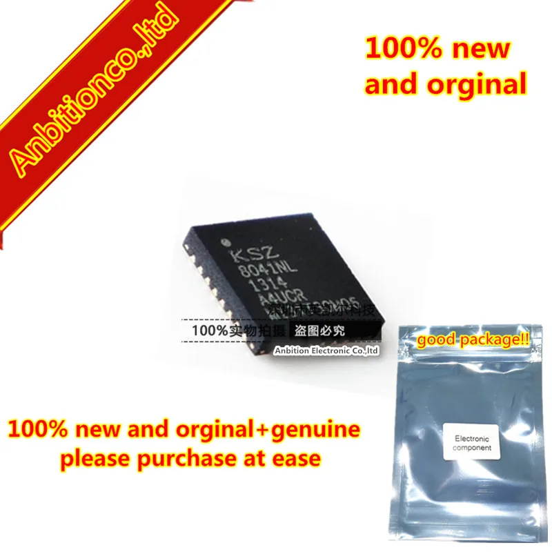 10 шт 100 шт 100% новый и оригинальный KSZ8041NL 8041 QFN32 10Base-T/100Base-TX физический слой трансивера в наличии