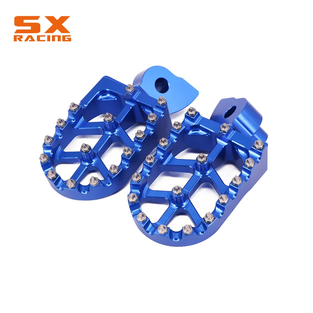 Motorcycle Aluminum Foot Pegs Footpeg Pedals FootRest For YAMAHA YZ85 YZ125 YZ250 YZF WRF 250 426 450 YZ 125X 250F 250FX 450FX | Автомобили