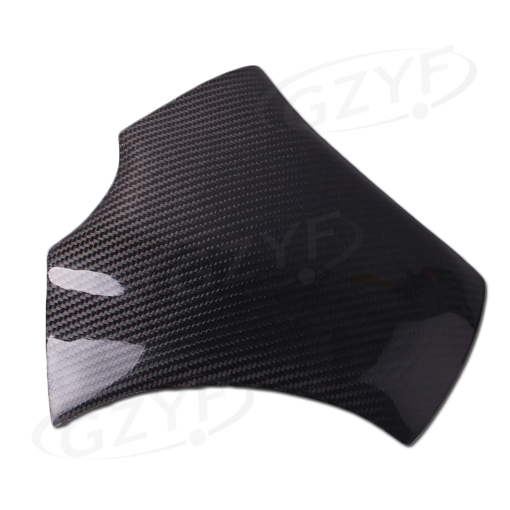 motorcycle fuel gas tank cover protector for honda cbr600rr cbr 600 rr 2007 2008 2009 2010 2011 2012 carbon fibre part accessory free global shipping