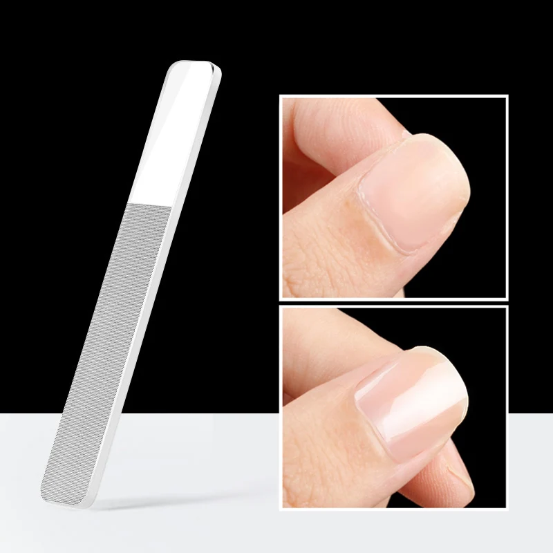 Yinikiz градиентный буфер для ногтей Очищаемый файл Нано Стекло Блестящий