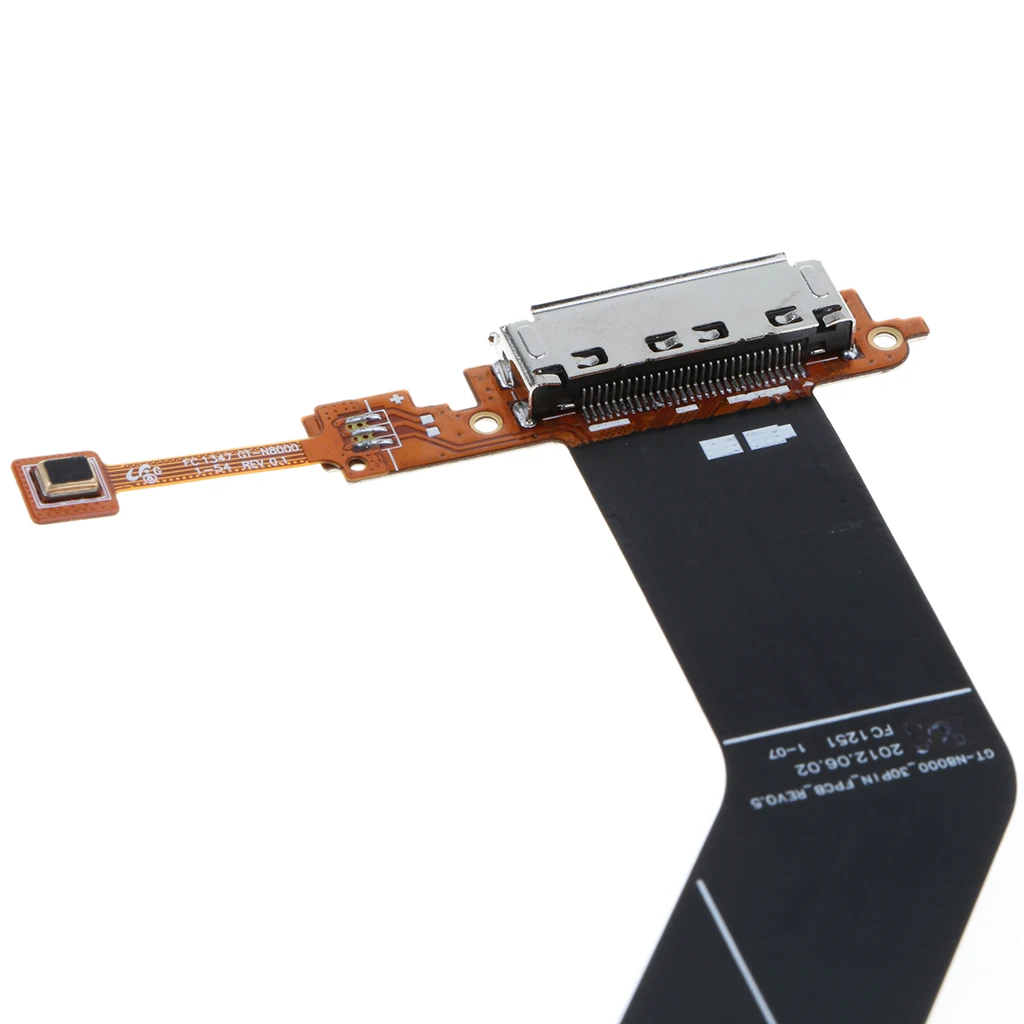 Гибкий кабель для разъема USB зарядки Samsung Note 10 1 N8000 | Мобильные телефоны и
