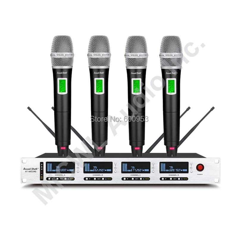 MiCWL SKM9000 4 перезаряжаемая сценическая производительность цифровая Беспроводная