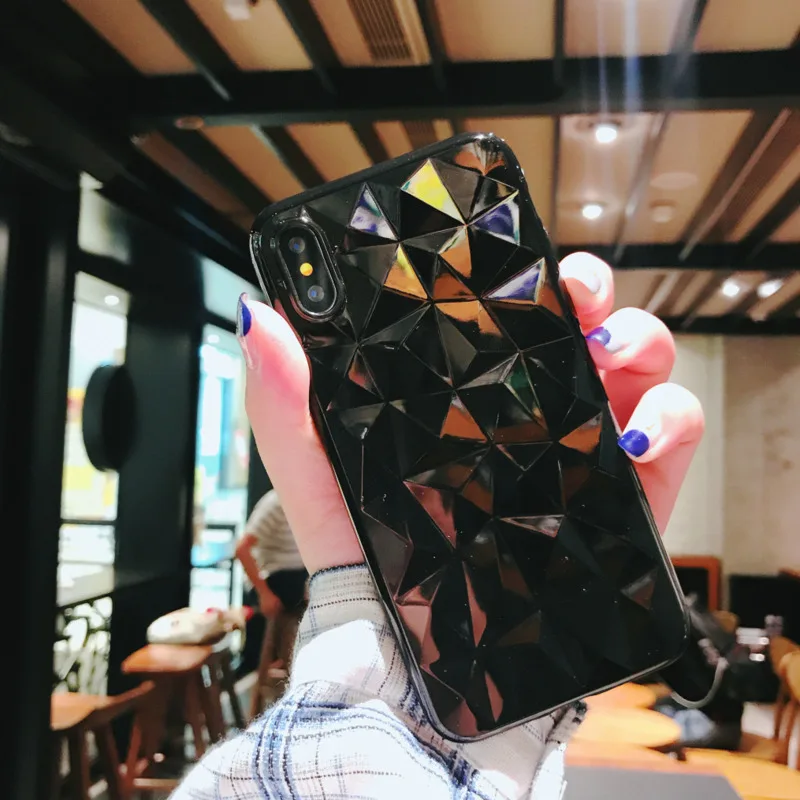 Для нового применения IPhone 8 plus 7 Чехол Xr Hand Shell Apple Max Xs бриллианты зерна ТПУ