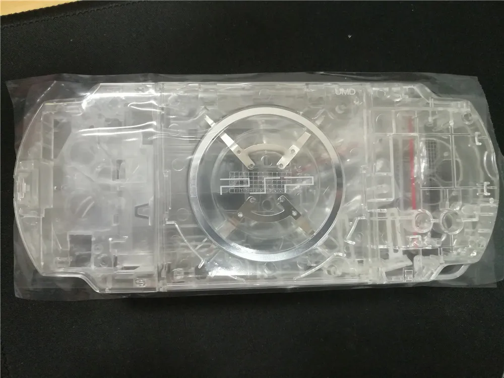 Бесплатная доставка чехол для PSP прозрачный Кристальный корпус консоли 1000 2000 3000 с