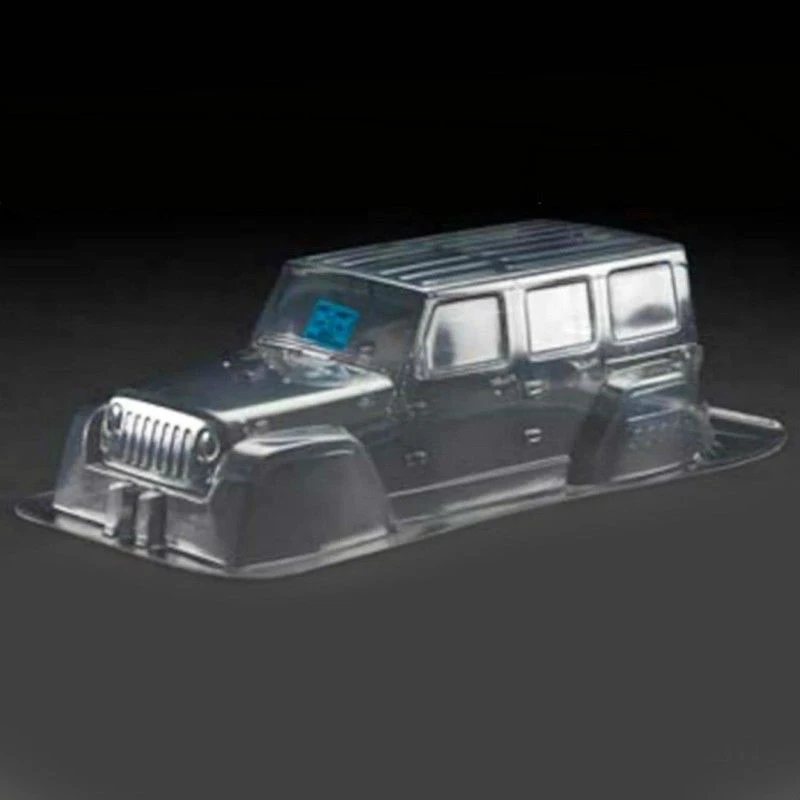 Для Радиоуправляемая модель axial 1/10 Jeep Wrangler прозрачный корпус ПВХ основа колеса 313