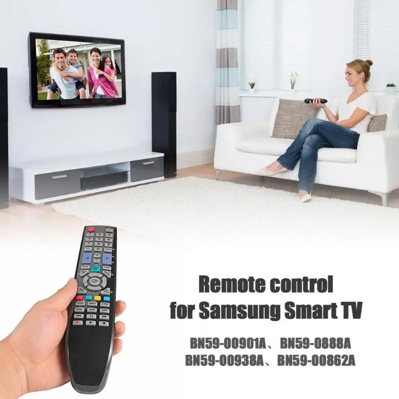 Заменить Пластик ЖК дисплей пульт дистанционного управления для samsung BN59 00901A 0888A