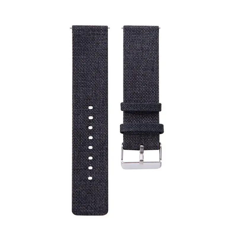Холщовый нейлоновый ремешок для часов 20 мм samsung Galaxy Watch Active Quick Release Band сталь