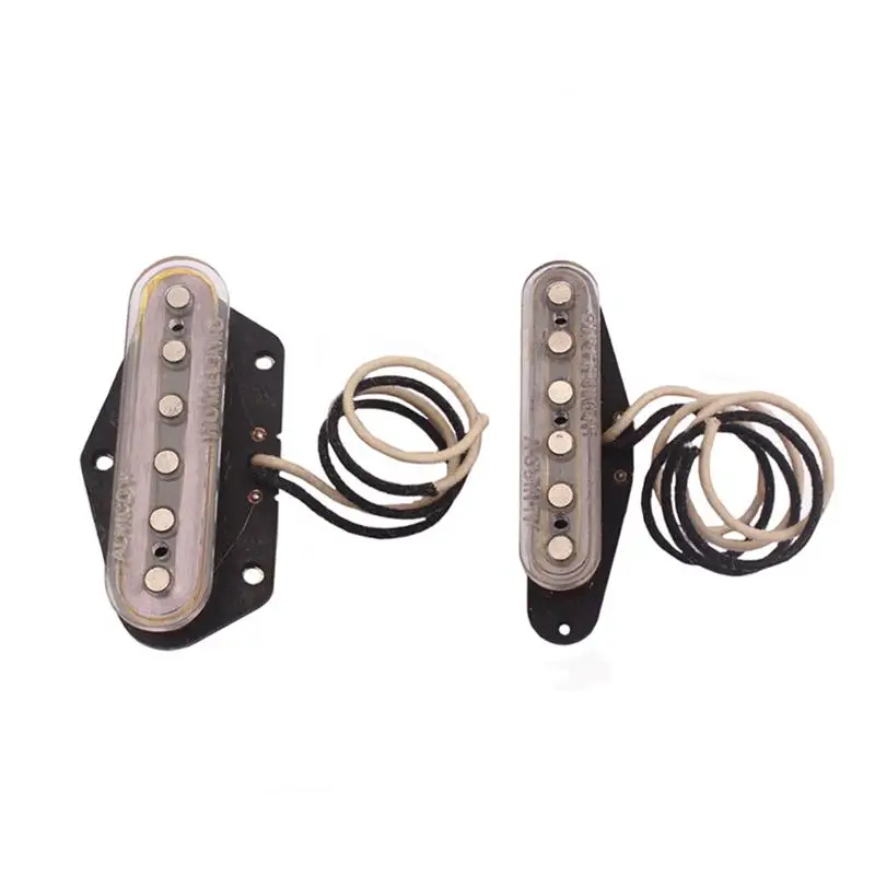 Прозрачная Гитара Части гитары бас мост пикапы сменный фиксатор для