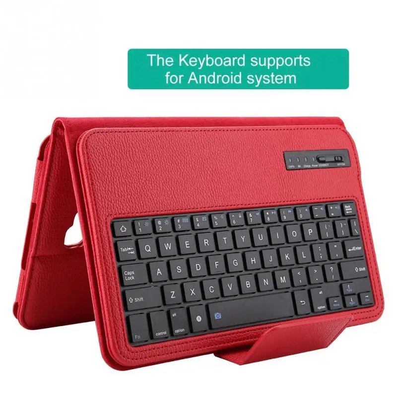T580 чехол для планшета с клавиатурой Беспроводная Bluetooth клавиатура защитная