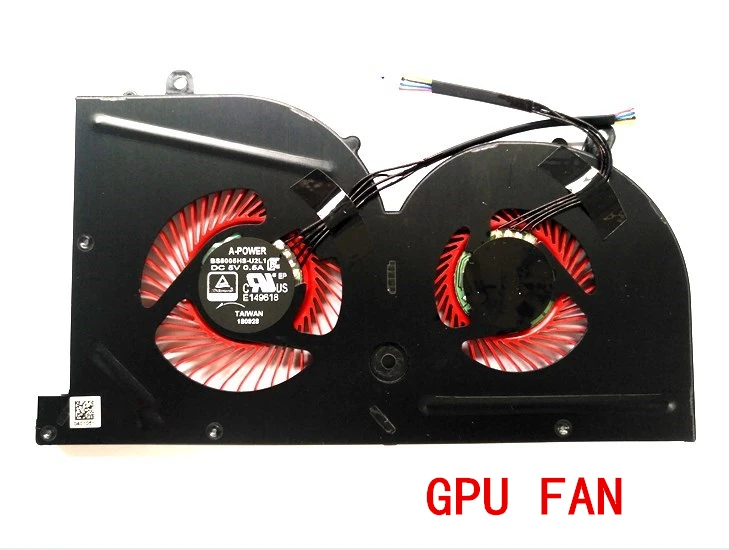 Новый радиатор для процессора ПК кулера графического MSI GS63VR GS73VR GS63 GS73 MS-17B1 MS-17B2