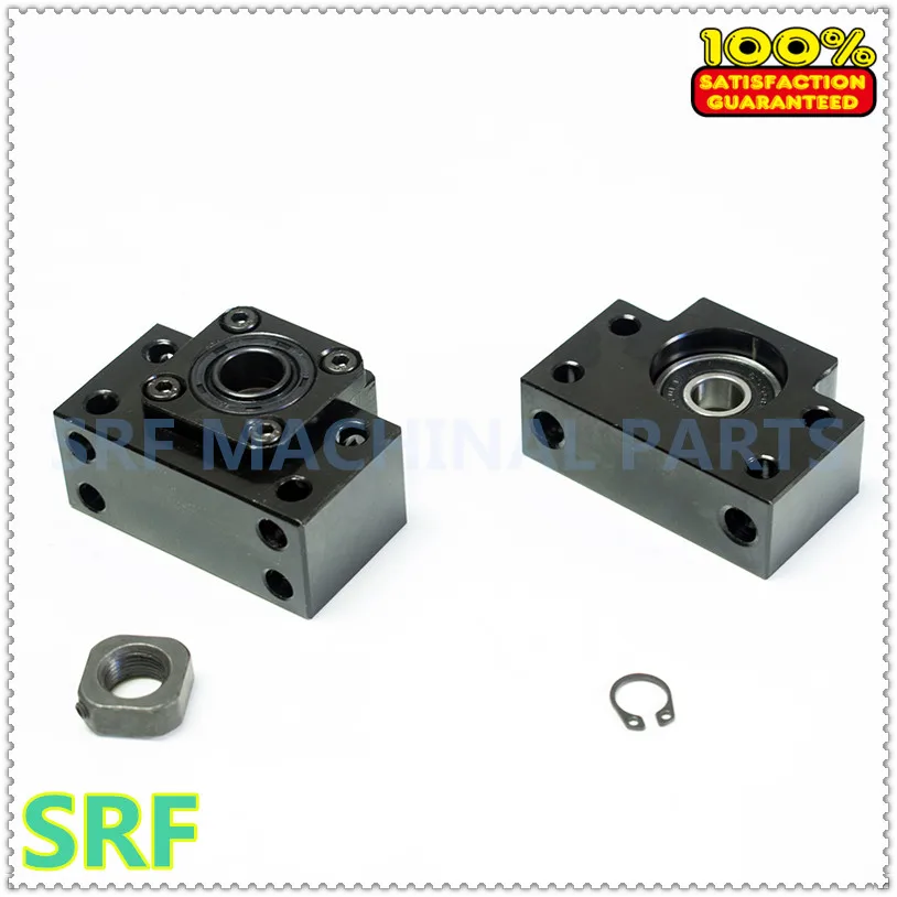 

Ballscrew 1204 SFU1204 L=600MM with ballnut +1set BK/BF10 Ballscrew end support for CNC parts