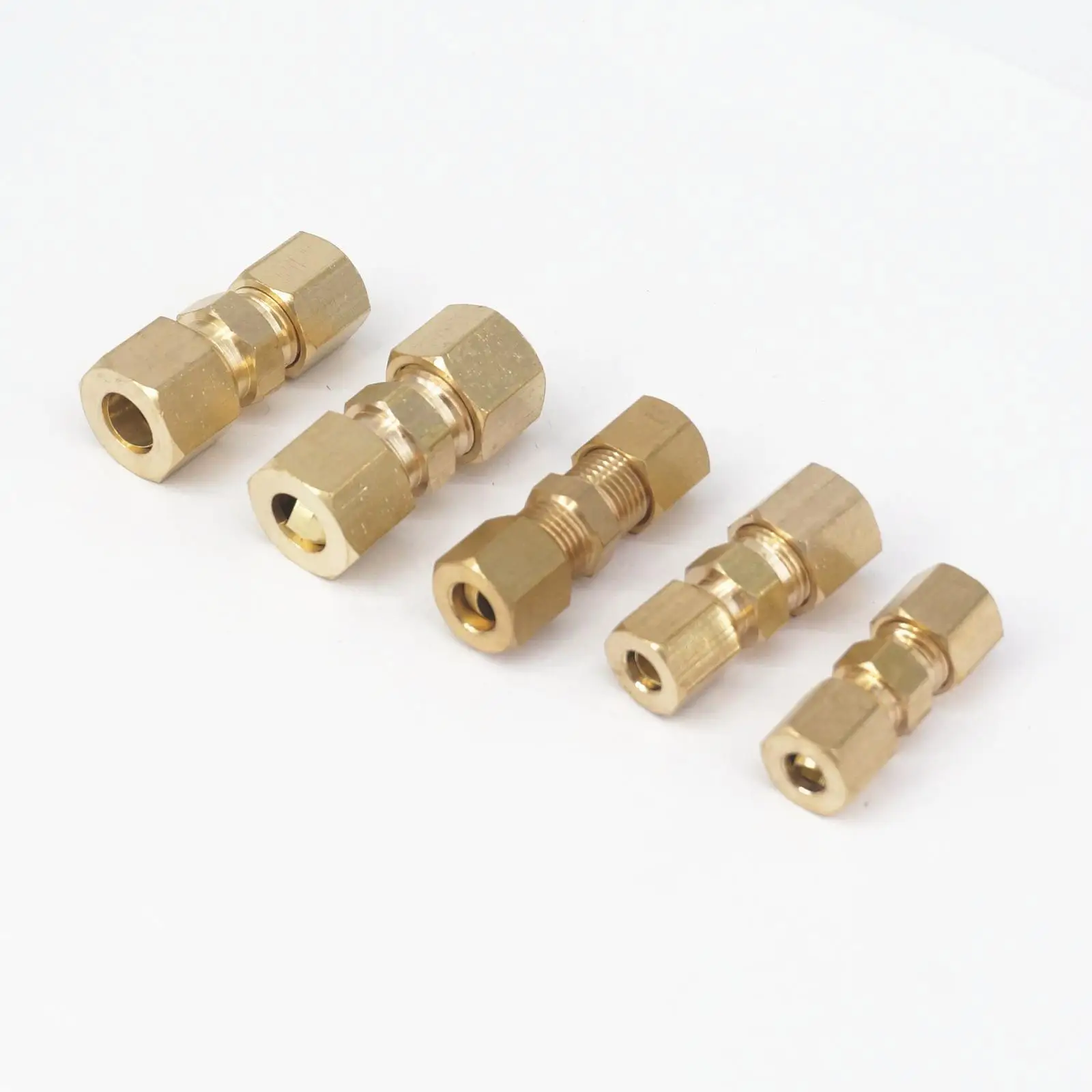 Компрессионный фитинг подходит для трубки O.D 1/8 &quot3/16&quot 1/4 &quot3/8&quot 5/16 &quot1/2&quot 5/8