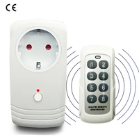eu 433 92 mhz rf plug remote power socket wireless intelligent smart electrical remote control switch for russian spain