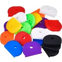 24 key caps with flexible key cover for easy identification of door keys multicolor