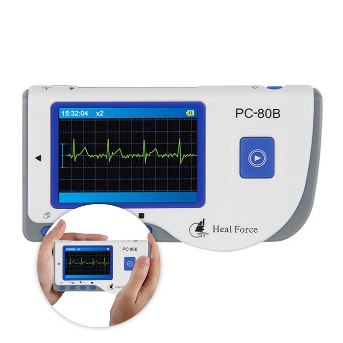 Монитор Heal Force PC 80B Easy ECG ЖК монитор сердечного ритма улучшенная измерительная