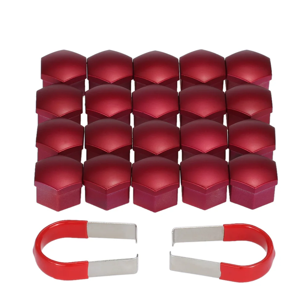 Набор из 20 шт. универсальные 17 мм хромированные пластиковые колпачки на Колесные