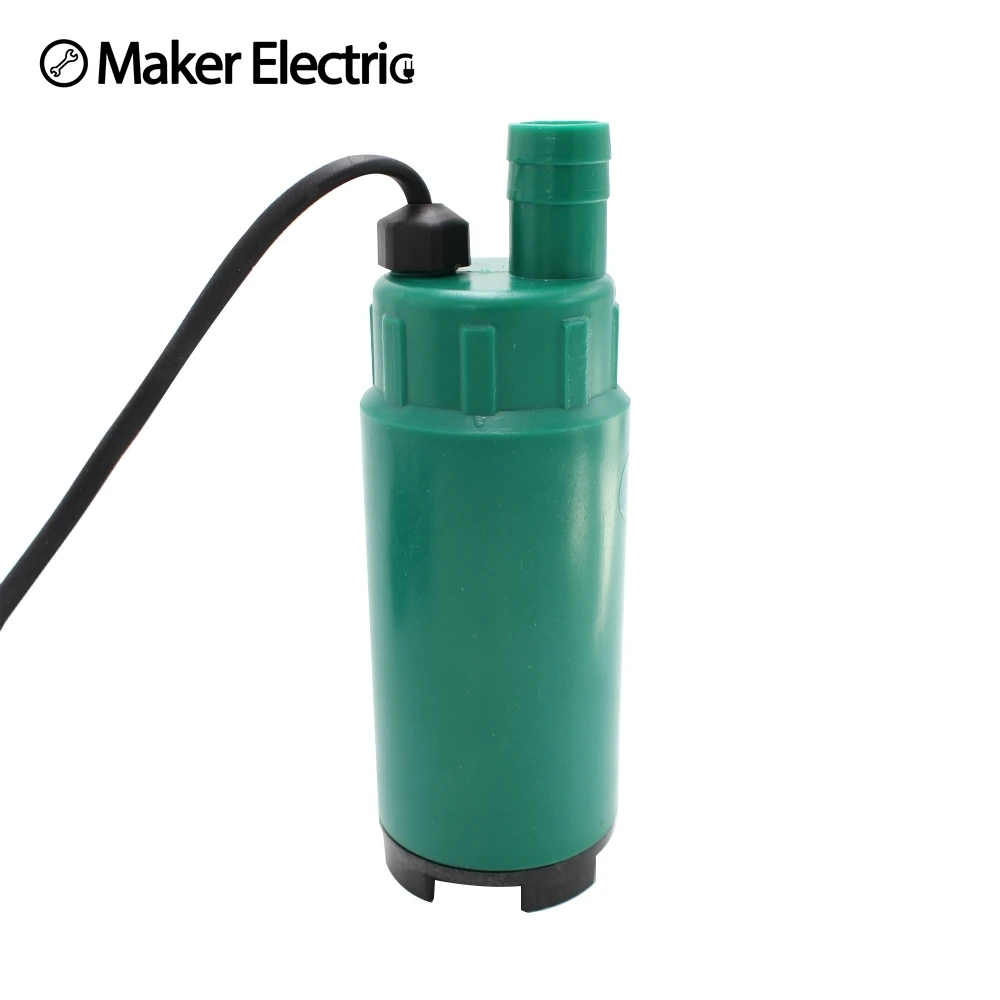 Высокое качество DC 12 V/24 V Пластик погружной дизельного топлива Вода масляный насос автомобилей Кемпинг Портативный 30L в минуту