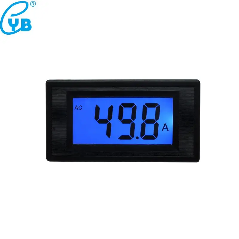 AC 100A измеритель тока LCD цифровой Ампер метр включает шунт 75мв ампер Панель ЖК