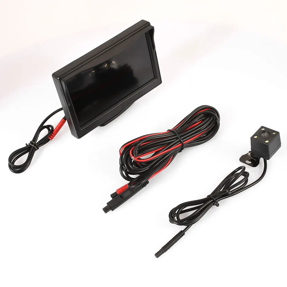 Автомобильный монитор Реверсивный парковочный автомобиль резервная