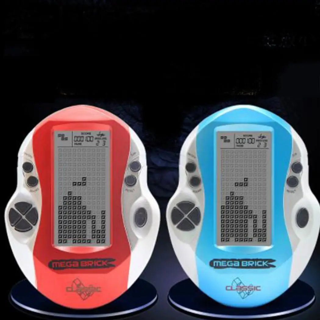 3 Inch Retro Classic Childhood Tetris Handheld Game Players LCD Electronic Games Toys Console Riddle Educational | Электроника