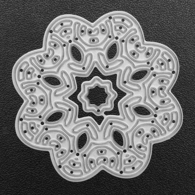 Diecut трафареты для резки металла DIY Скрапбукинг Фотоальбом Рождество Тиснение