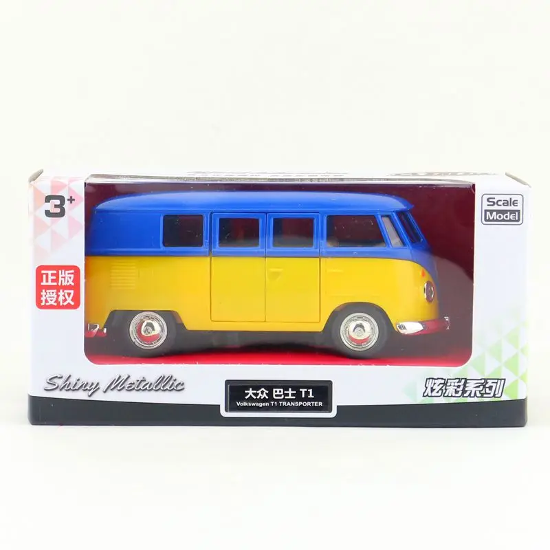 Бесплатная доставка/RMZ City игрушка/модель под давлением/Масштаб 1:36/Volkswagen T1