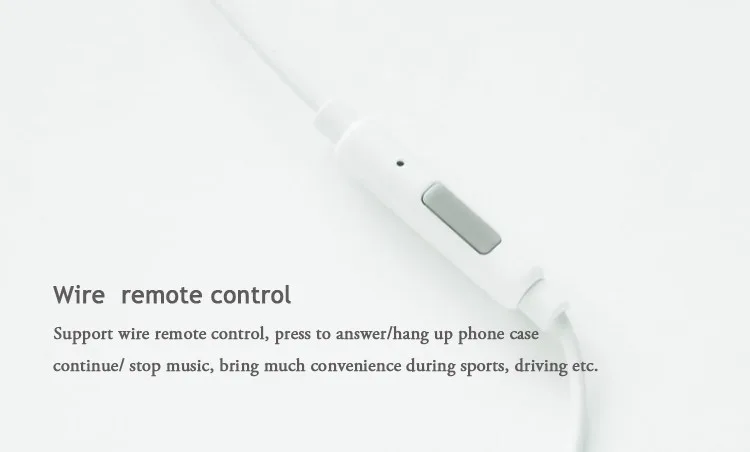 Новые высококачественные наушники для XiaoMI samsung iPhone 5 5S 6 6s MP3 MP4 с пультом