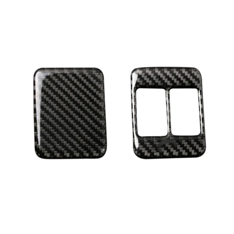 Car Carbon Fiber Seat Heating Button Cover Sticker Trim For Toyota 86 Subaru BRZ 2013 2014 2015 2016 2017 | Автомобили и