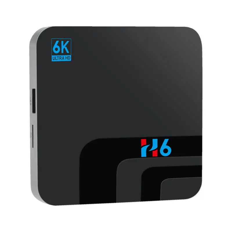 Смарт ТВ приставка H6 4G Sim 4 ГБ 32 Android 8 1 6K Allwinner телеприставка 2 Wifi Bluetooth 0 Usb3.0