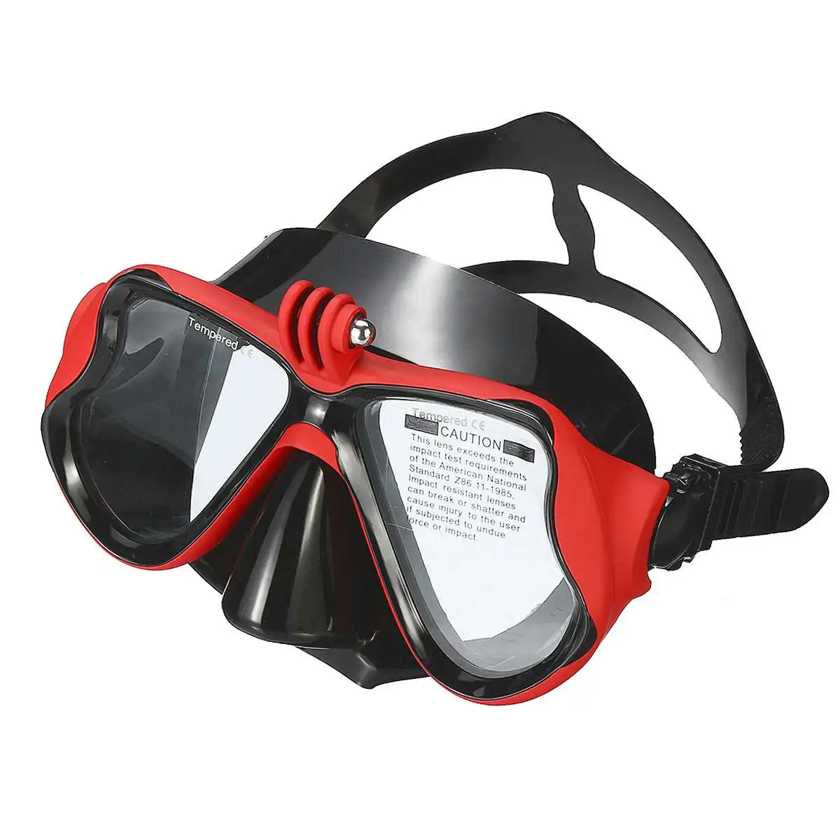 Professional Scuba Diving Mask Anti-fog Snorkel Swimming Goggles Glasses for GoPro Little ant Sports Camera Underwater Parts | Спорт и