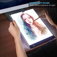 a4 drawing tablet digital graphic electronics led writing board art student copy painting tablet dimming light electronic board