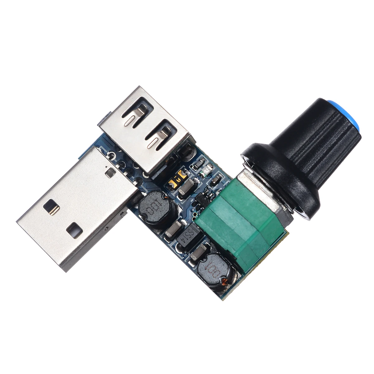 1 шт. новый контроллер скорости вентилятора USB вентилятор бесступенчатый