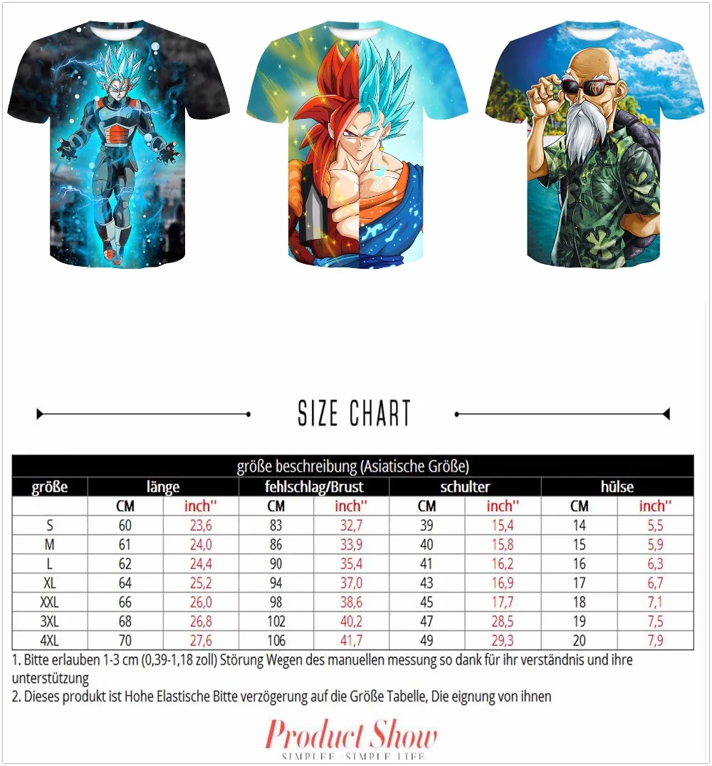 Футболка Коди ландин 3DT футболка DBZ Мужская мультфильм dragon ball Z harajuku Super Saiyan