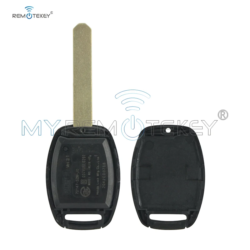 Пульт дистанционного управления Remtekey 72147-SZW-J0 с 3 кнопками для Honda Civic 313 8 МГц |