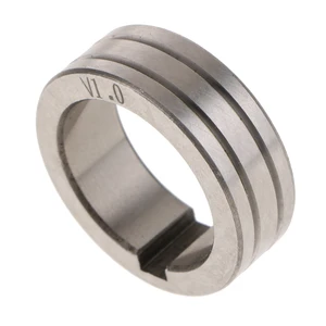 Сварочный провод Mig 1,0 мм, приводной ролик, роликовые детали, диаметр 30 мм. Круглый