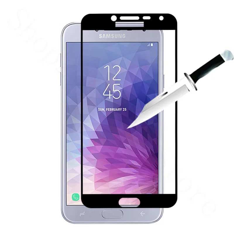 Для Samsung J4 2018 премиум класса закаленное стекло для Galaxy J6 J400 J400F SM защитная пленка