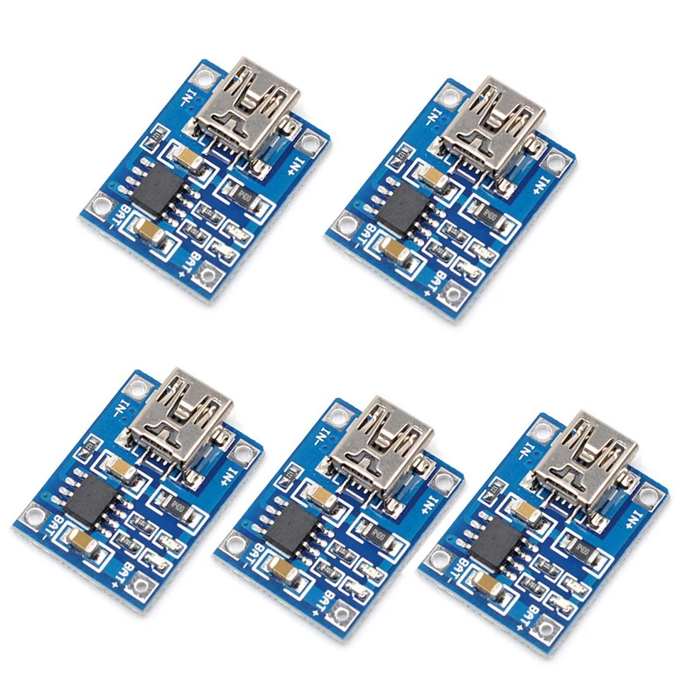 TP4056 мини микро USB литиевая Lipo батарея модуль зарядки плата DIY 5В 1А Зарядка