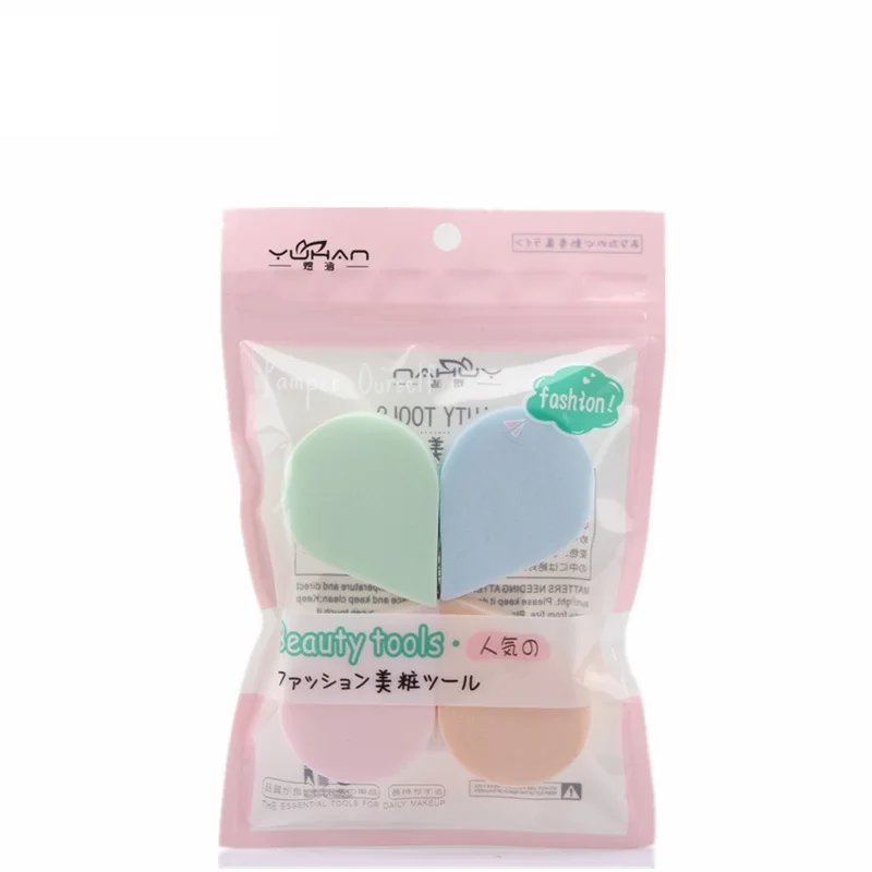 8pcs Soft Makeup Sponges Powder Puff Dry Wet Amphibious Facial Make Up Sponge Beauty Foundation Cosmetic Tools |