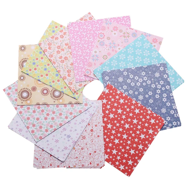 Новинка 1 упаковка цветочный квадратный складной кран PPYY оригами Chiyogami Craft Lucky Wish