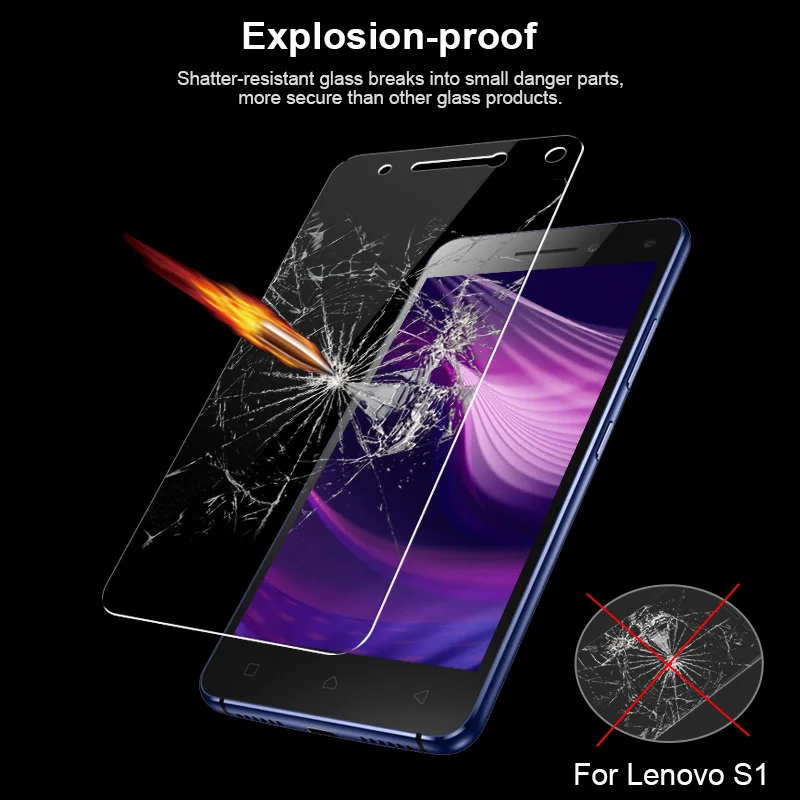 2.5D 9H закаленное стекло для Lenovo S1 Защита экрана S90 S820 телефона защитная пленка |